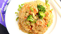 Purple International Bistro & Sushi - Shrimp Chicken Fried Rice - 9949