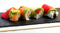 Purple International Bistro & Sushi - Rainbow Roll - 9960