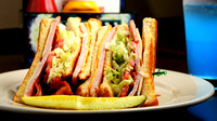 The Spot on the Alley - Giant Club Sandwich - 9617